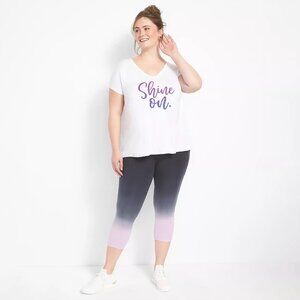 LIVI Layne Bryant High-Rise Signature Stretch Capri Legging